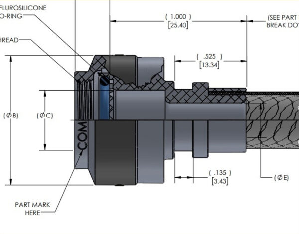 Series 35 Shield Sock Adapter