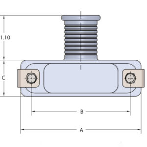 MIL-DTL-83513 - Round Entry - 90 Degree Top/Bottom